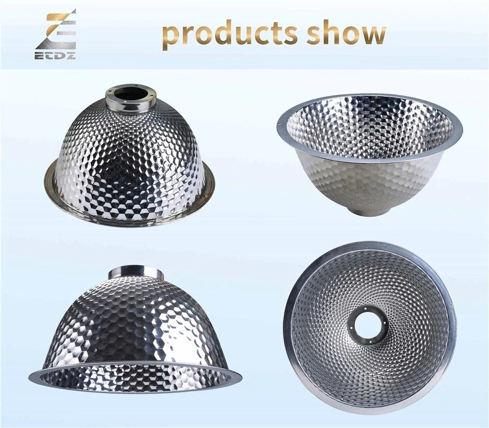 Spinning Pattern Aluminum Lamp Shade